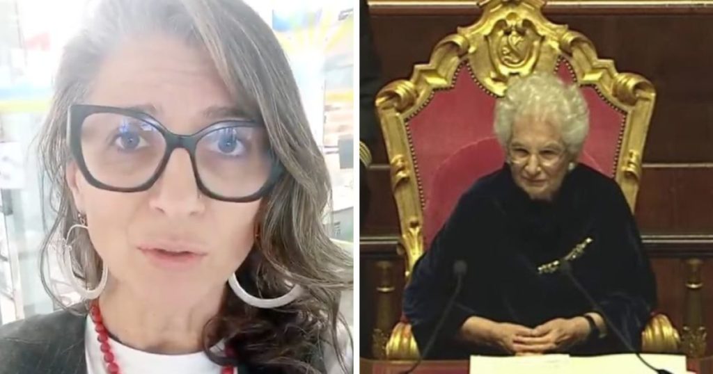 francesca albanese Liliana Segre