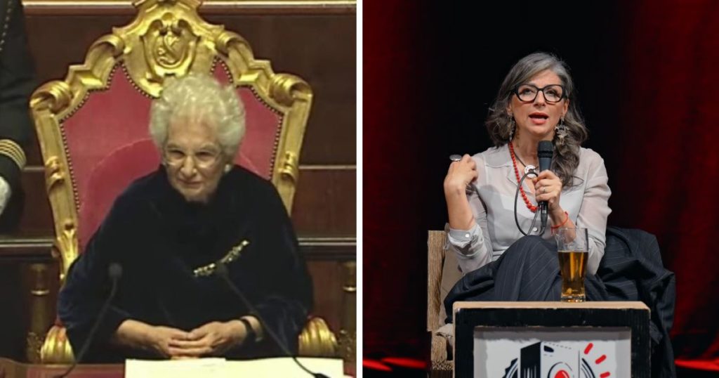 francesca albanese liliana segre