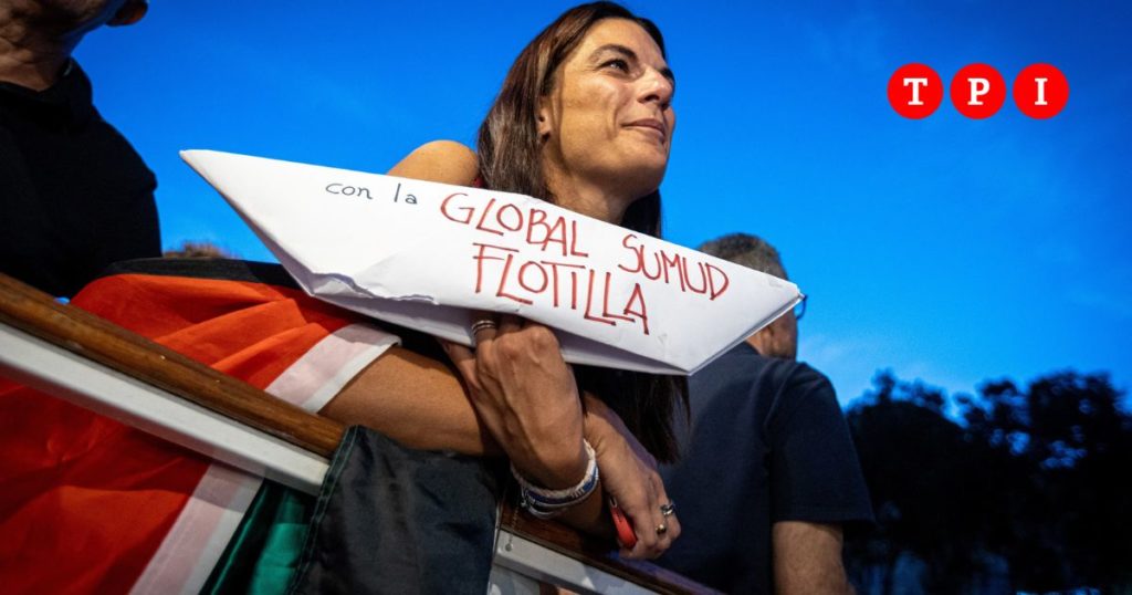 gaza israele global sumud flottilla parere giurista castellaneta