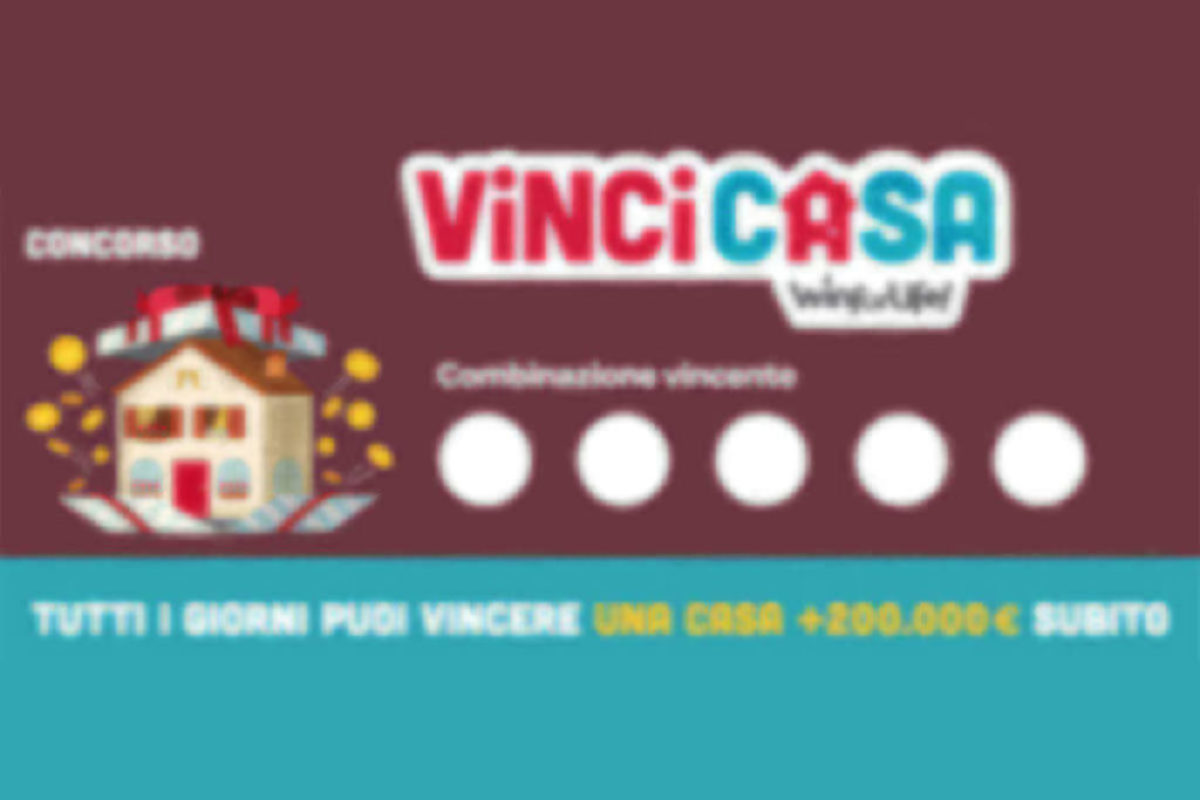 Estrazione VinciCasa: i numeri vincenti estratti oggi 15 novembre 2025 Estrazione VinciCasa: i numeri vincenti estratti oggi 15 novembre 2025