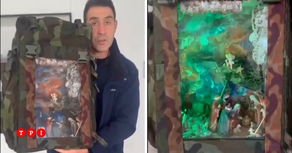 Vannacci e il presepe nello zaino militare: l’ultima trovata dell’eurodeputato della Lega | VIDEO Vannacci e il presepe nello zaino militare: l’ultima trovata dell’eurodeputato della Lega | VIDEO