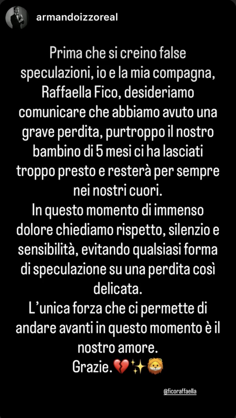 Raffaella Fico Armando Izzo