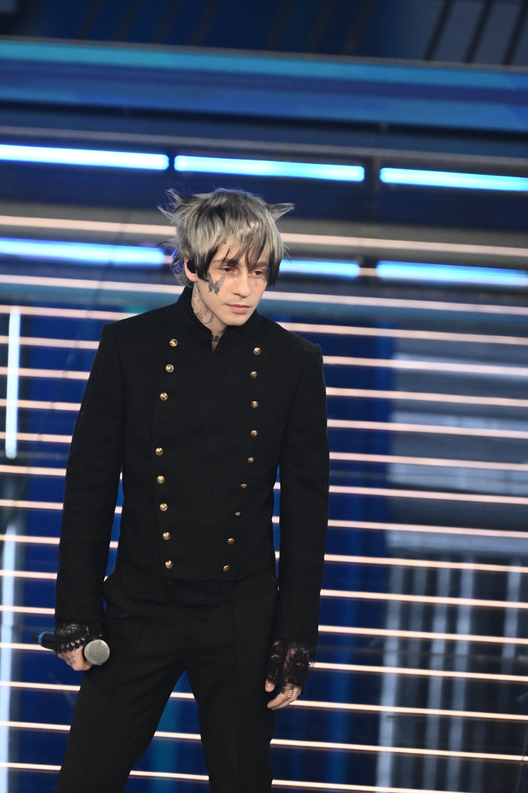 Chiello al Festival di Sanremo 2026 (Credit: AGF)