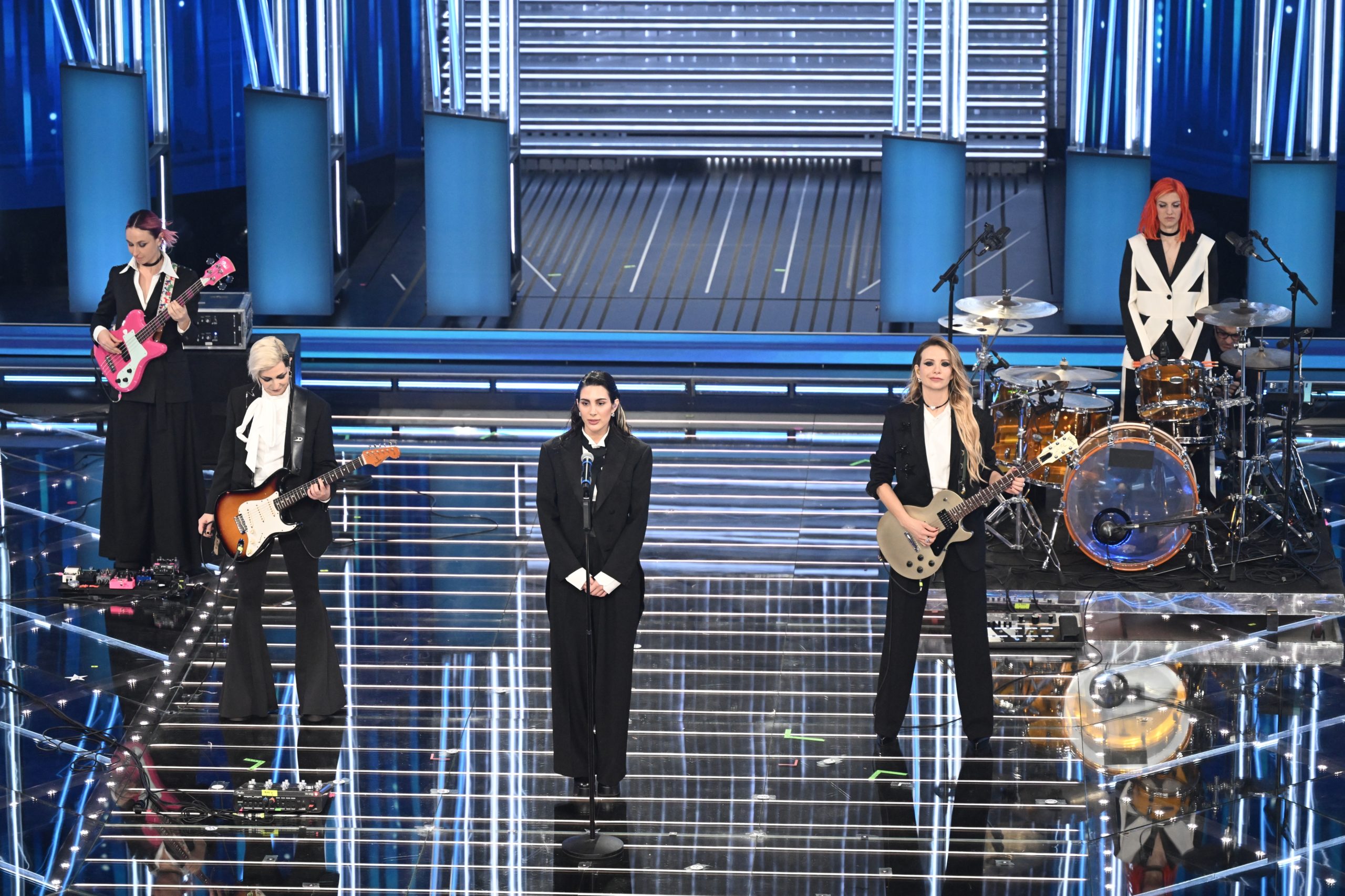 Bambole di Pezza al Festival di Sanremo 2026 (credit: AGF)