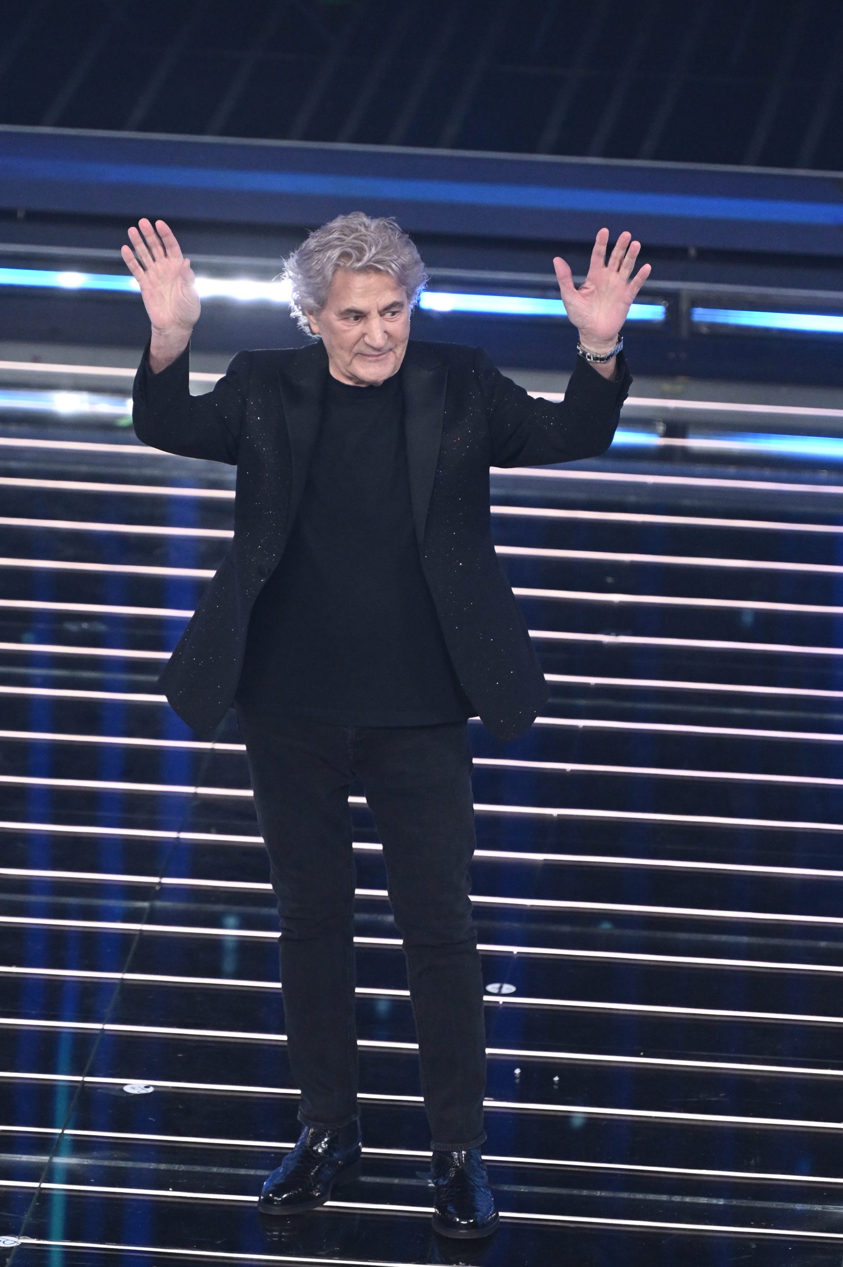 Fausto Leali al Festival di Sanremo 2026.
