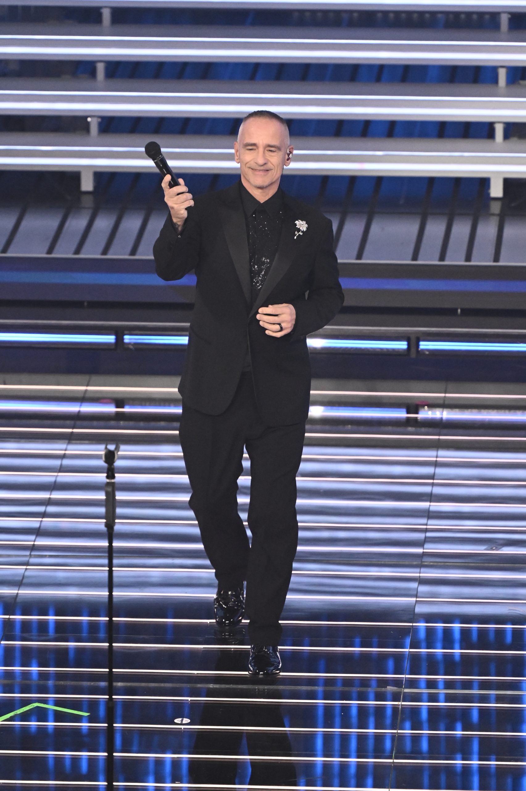 Eros Ramazzotti al Festival di Sanremo 2026 (credit: AGF)