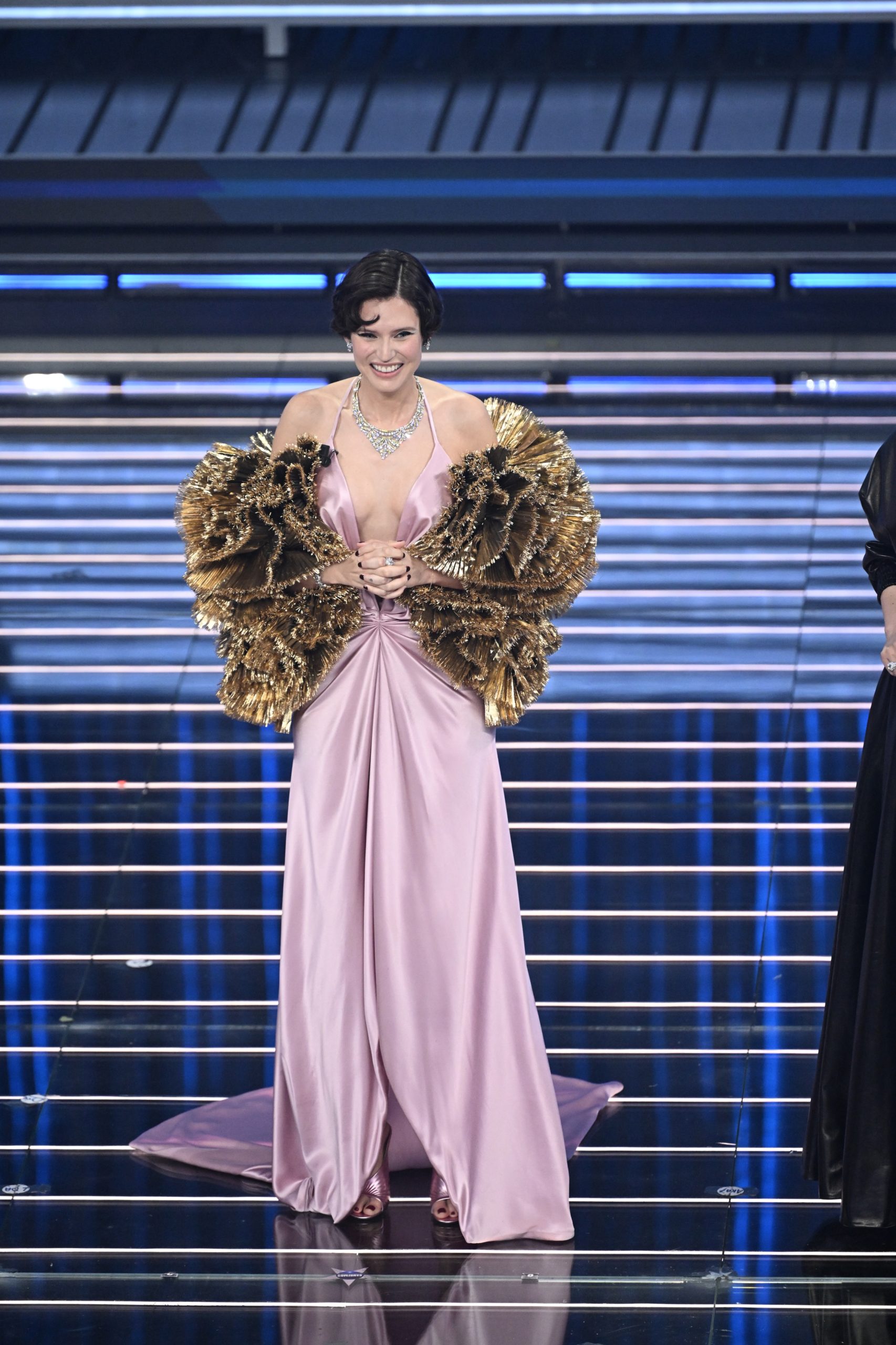 Bianca Balti al Festival di Sanremo 2026 (Credit: AGF)