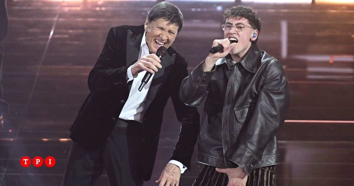 Sanremo 2026, Gianni Morandi a sorpresa sul palco dell’Ariston con il figlio Tredici Pietro: “È stato qualcosa che mi porterò dentro per sempre”