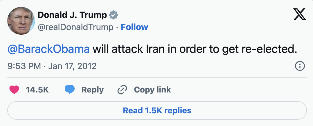 trump obama iran