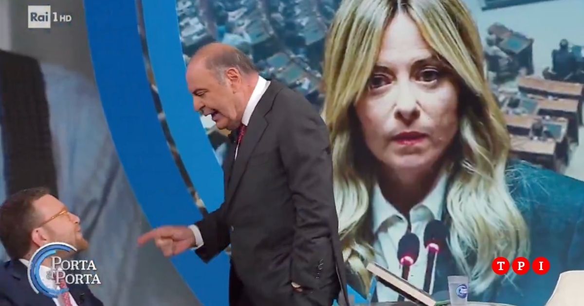 bruno vespa esplode in diretta dopo una battuta di provenzano non glielo consento stia zitto video da Tpi.it bruno vespa esplode in diretta dopo una battuta di provenzano non glielo consento stia zitto video