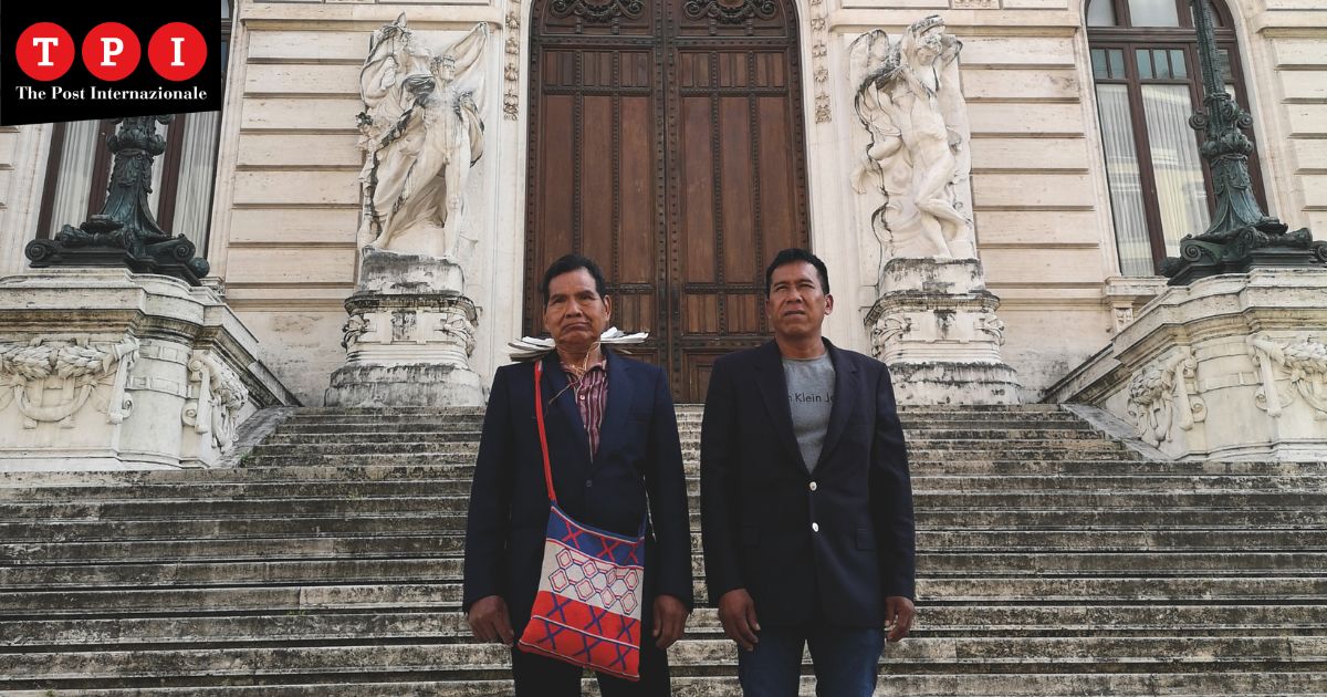 Ayoreo Porai e Rosalino Picanerai alla Camera dei deputati
