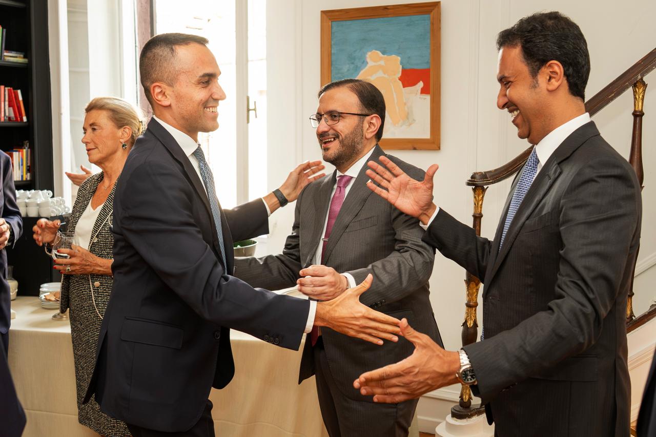 Dialoghi Palazzo Taverna Qatar Europe Di Maio Al-Ansari Khairallah Med-Or TPI