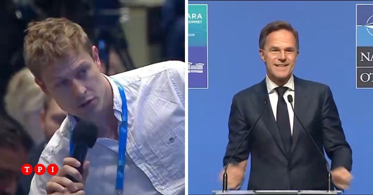 giornalista danese imbarazza il segretario della nato rutte trump straparla e tu stai zitto video da Tpi.it giornalista danese imbarazza il segretario della nato rutte trump straparla e tu stai zitto video