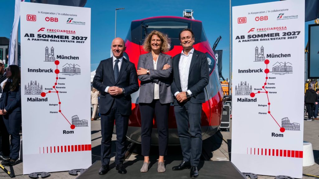 Gruppo Fs: Al via nell’estate 2027 i collegamenti Frecciarossa per Monaco di Baviera