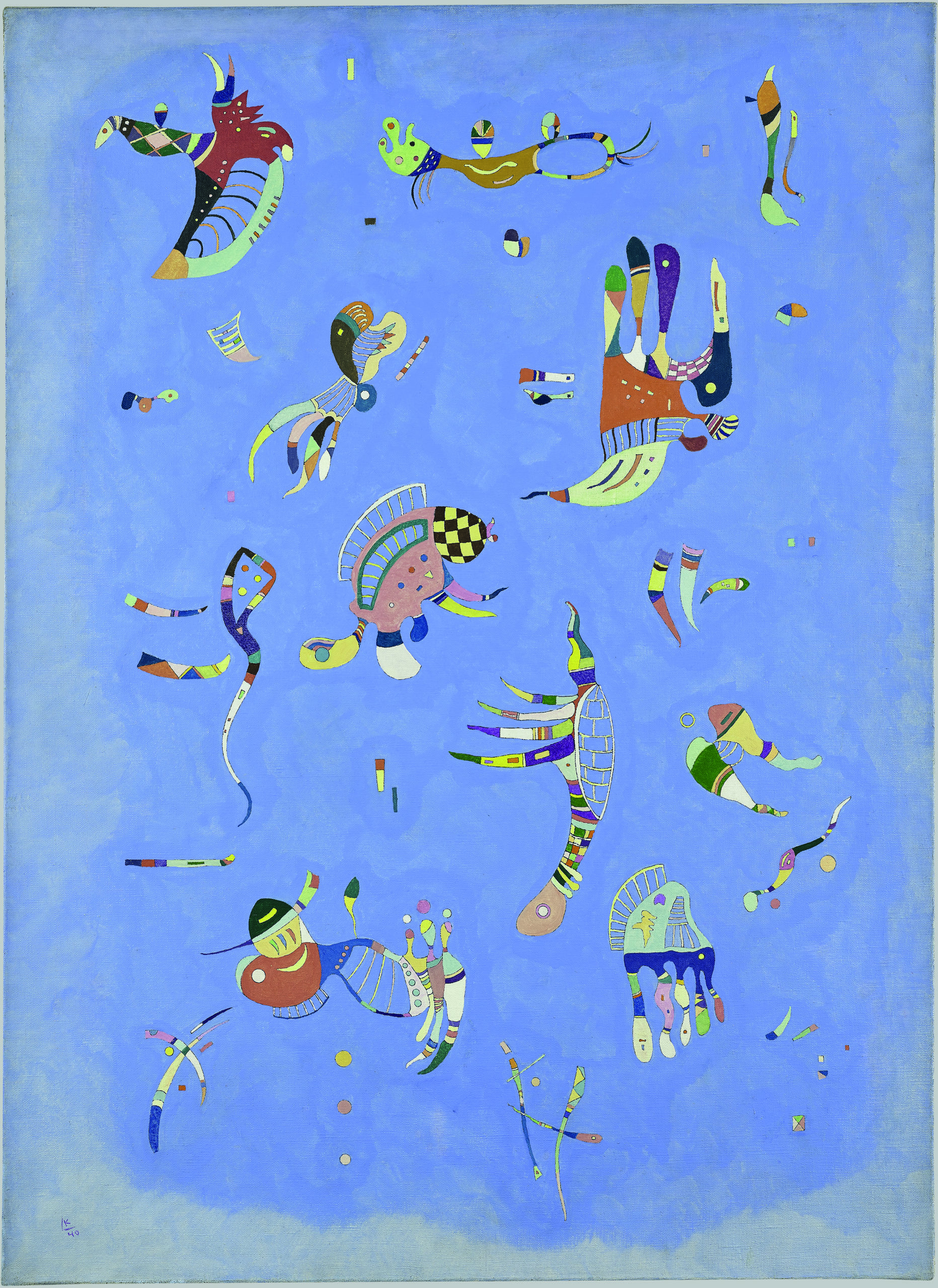 Vassily Kandinsky Bleu de ciel