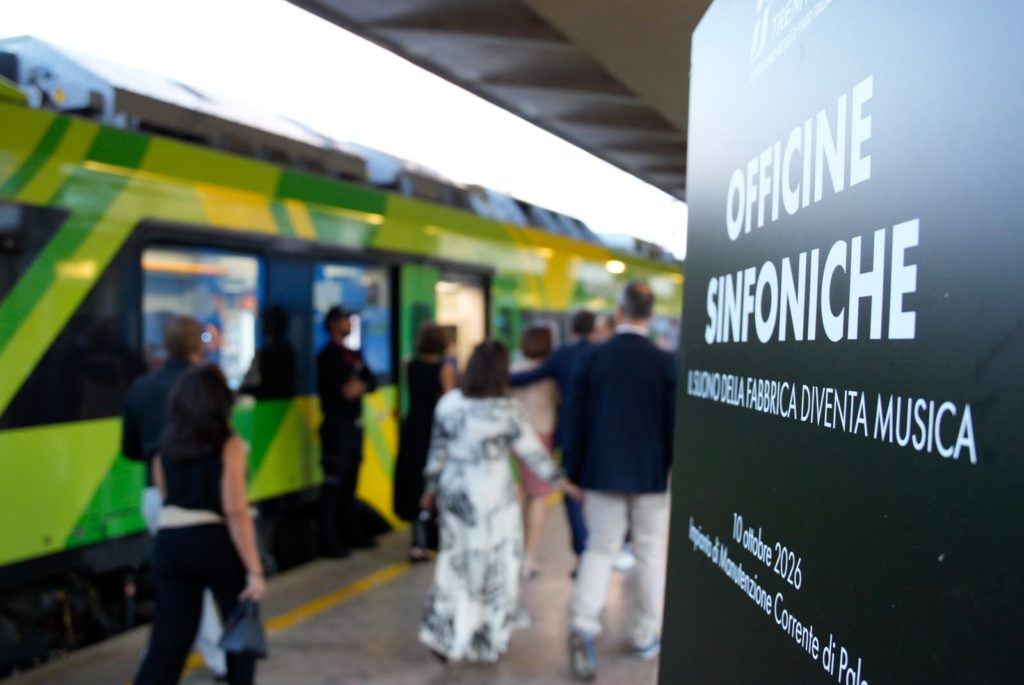 Quando l’officina diventa un teatro: da Palermo comincia il viaggio delle “Officine sinfoniche” di Trenitalia