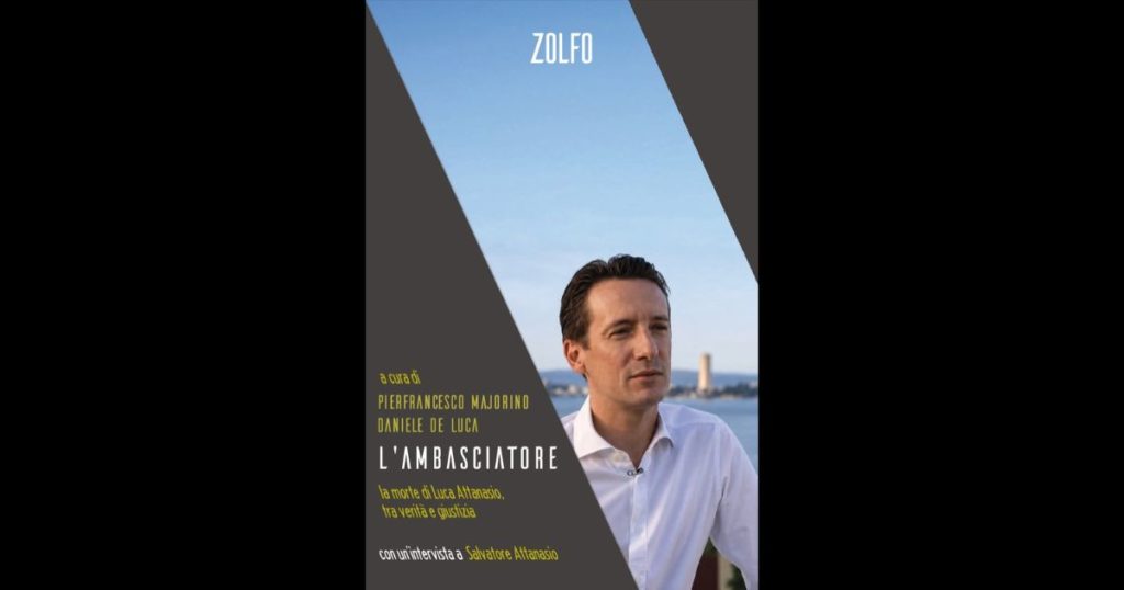 Dal 30 ottobre esce in libreria “L’Ambasciatore. La morte di Luca Attanasio tra verità e giustizia”: un nuovo libro che ripercorre un delitto ancora senza colpevoli