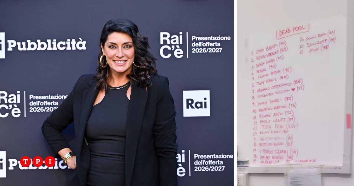 gaffe social per elisa isoardi in una storia instagram appare una lavagna con il toto morti da Tpi.it gaffe social per elisa isoardi in una storia instagram appare una lavagna con il toto morti